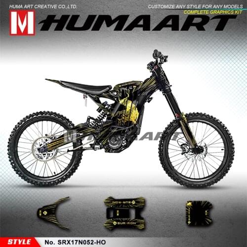 Humaart 2021 New Animal Style Graphics Vinyl Sticker Kit for Sur Ron Light Bee X/S Bike, Style No.SRX17N052-HO