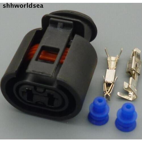 Shhworldsea 20Set 2 PIN 2Way 3.5MM for SKODA VAG Waterproof Electrical connector plug for VW AUDI WEBASTO THERMO TOP HEATER PLUG