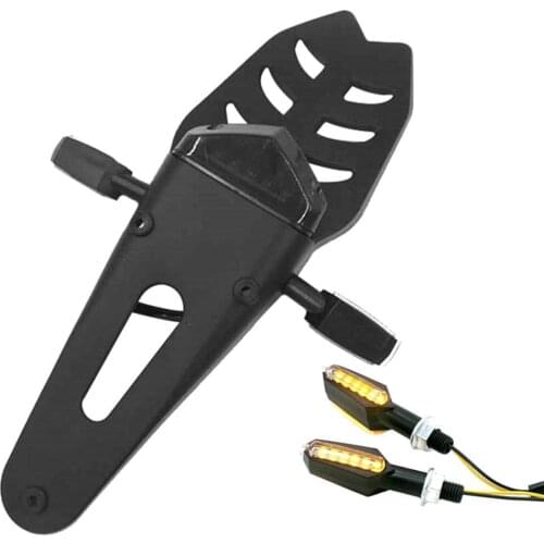 12VUniversal MotorcycleTurn Signal Light Lamp LED Rear Flashing Signal Brake Lights Indicators For Honda Yamaha