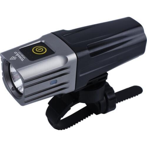 TOWILD BR1600 Cree XHP35 LED 1600 Lumens IPX6 Waterproof USB Rechargeable Bike Light with battery