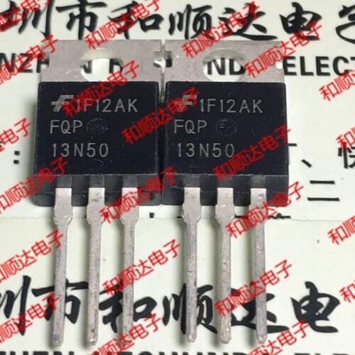 10pcs/lot FQP13N50 New stock TO-220 12.5A 500V