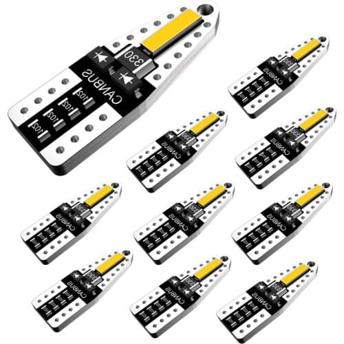 10x Canbus T10 W5W Car LED Bulb Interior Dome Light Trunk Lamp Parking Light for BMW Mini Cooper R56 R53 E90 E46 F20 F10 E39 Z4