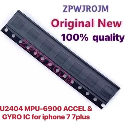 2pcs 100%New U2404 MPU-6900 ACCEL & GYRO IC for iphone 7 7plus
