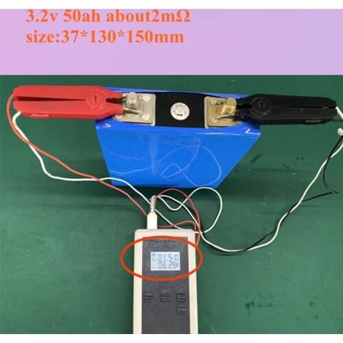4pcs 3.2v 50Ah Lifepo4 Cells 3.2v Lifepo4 Lithium Batteries for Electric Bike Battery Pack Solar Energy System