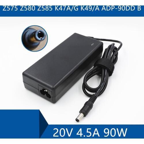 Laptop AC Adapter DC Charger Connector Port Cable For Lenovo Z575 Z580 Z585 K47A/G K49/A ADP-90DD B