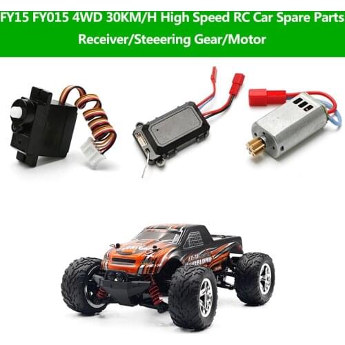 FY15 4WD 30KM/H High Speed Drifting RC Car Spare Parts Steering Gear/Motor/Receiver For FY015 Electric Remote Control Buggy Toy