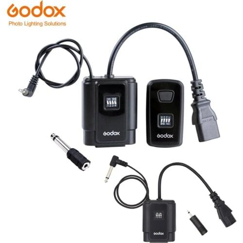 GODOX DM-16 Wireless Trigger Transmitter & 2X Receivers for Studio Strobe Flash For Canon Nikon Olympus Pentax Cameras