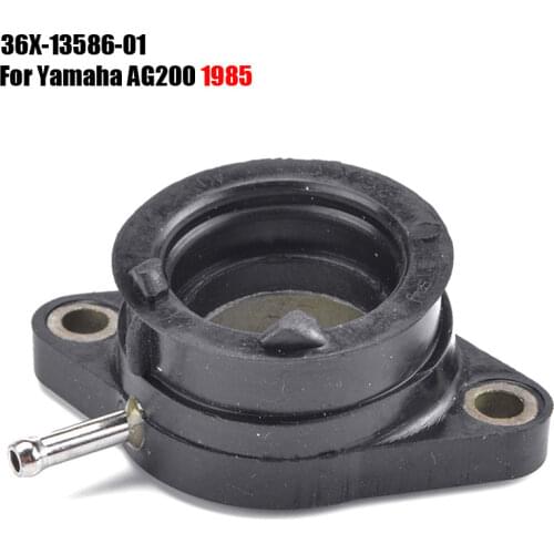 BJMOTO 1PCS Motorcycle 36X-13586-01 Carburetor Joint Intake Adjuster Interface Carb Adapter For Yamaha AG200 AG 200 1985 AG-200