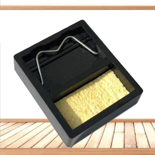 1PC Bakelite Solder Iron Stand Holder High Temperature Resistance Soldering Iron Shelf Bakelit Place Tool