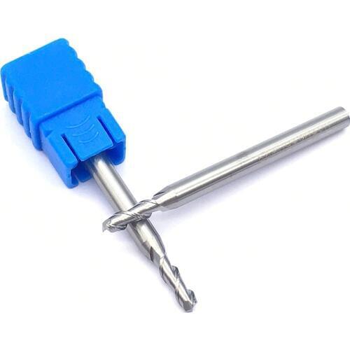 Endmill 1PCS HRC50 2F 3.0XD4X50L Aluminum Copper Wood Milling Tools CNC Cutter Metal Carbide Milling Cutter End Mill