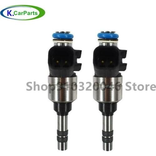 12629927 2Pcs Fuel Injector For G M Buick LaCrosse Cadillac CTS SRX Chevrolet Equinox GMC Terrain 2.4L 2.8L 3.0L 3.6L 6.2L