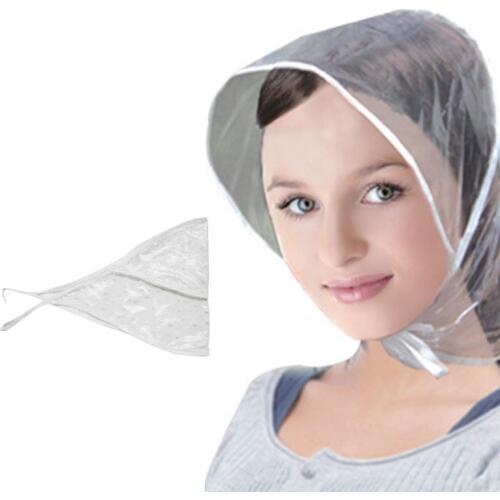 Men Women Unisex Casual Plastic Rain Visor Hat Foldable 2019 Kids Hiking Fishing Waterproof Windproof Hair Protection Cap