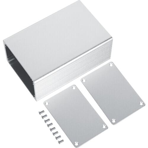 Enclosure Box Project Box Case Shell Housing Aluminum Alloy for GPRS Circuit Board 43x66x100mm