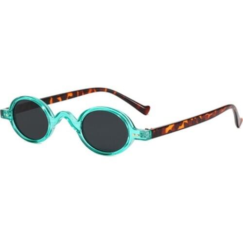 Small Round Sunglasses Women Classic Vintage Steampunk Nail Men Sun Glasses Shades UV400 Oval Female Glasses Frame