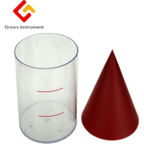 Mathematical Teaching Tool Instrument For High Body Model Such As 100mm Equal Bottom The Volume Ratio Of A Cylindrical Cone