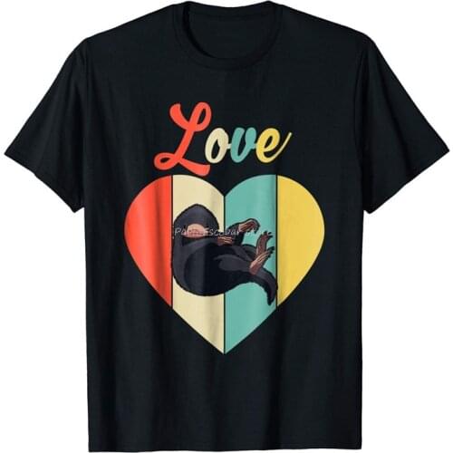 Men cotton t-shirt male tee-shirt Love Niffler Cute Vintage Black T-Shirt S-3Xl Breathable Tee Shirt