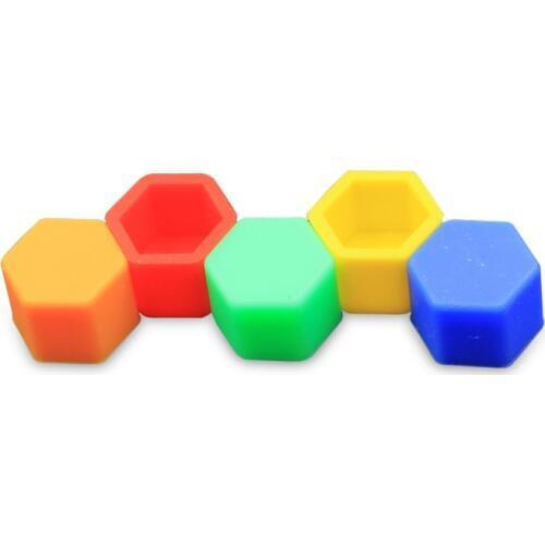 My Good Car Silicone Car Wheel Hub Screw Cover Nut Caps Bolt Rims Protection For Hyundai Elantra Solaris Verna Santa Fe Sonata