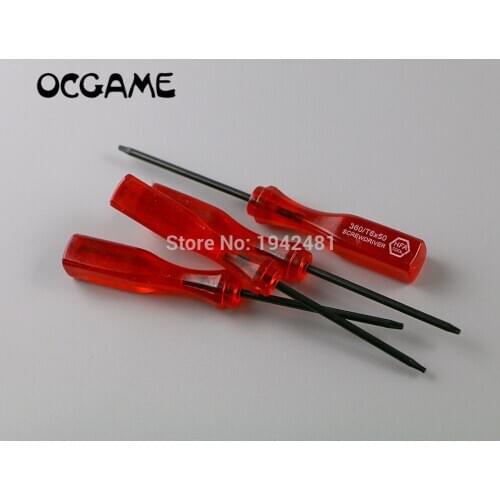 10pcs/lot T6 Security Screw Driver Open Shell Tool Screwdrivers Set Repair Tool for Xbox360 xbox one Controller OCGAME