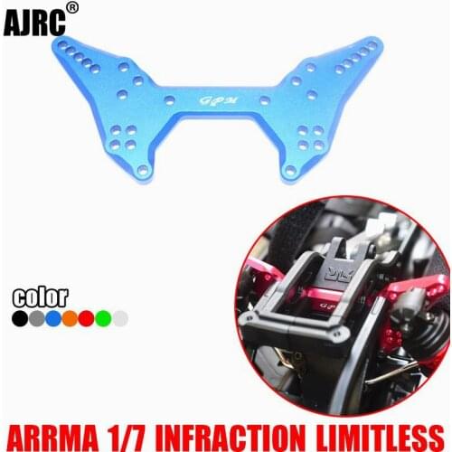 ARRMA 1/7 LIMITLESS ALL-ROAD INFACTION ARA109001 aluminum alloy rear shock plate-rear shock bracket ARA320512