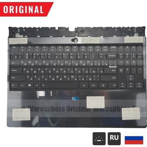 New Original for Lenovo Legion Y530-15ICH Palmrest with Backlit Keyboard Touchpad 5CB0R40181 Black RU