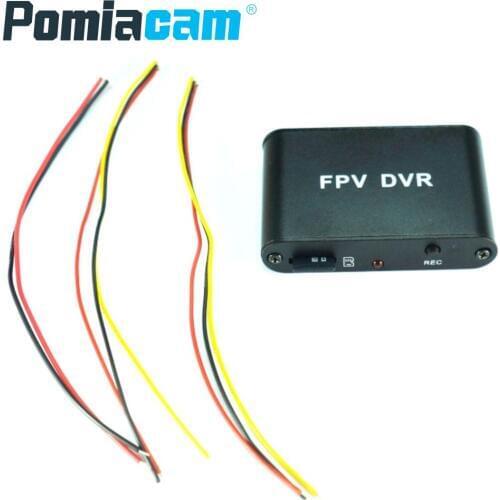 Wholesale 10pcs/lot Micro D1M 1CH HD FPV DVR Works with CCTV ANALOG camera 1ch super micro SD DVR support 32GB TF card