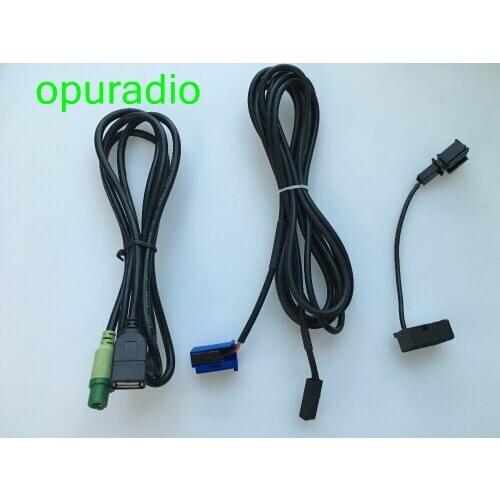 Original New Car Radio Micphone Mic Bluetooth Cable Aadaptor USB cable wire For car E90 X1 with car Professional 1sets Free Post