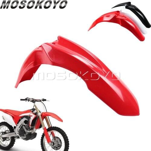 Red Off Road Motocross Front Fender for Honda CRF250R CRF450R CRF 250R 450R 2009-2013 Front Mudguard