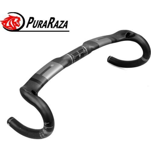 2019 new PURA RAZA road bike handle a carbon fiber Bike handlebar of a Bicycle carbon Breaking wind handlebar free delivery