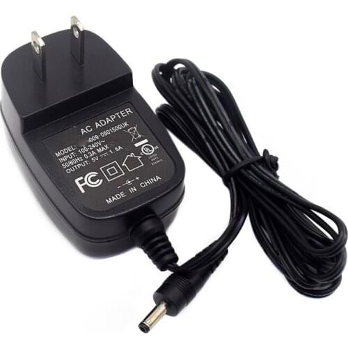 For TEKA Genuine Power AC Adapter charger 5V 1.5A TEKA009-0501500 US EU UK 3.5mm*1.35mm - Used