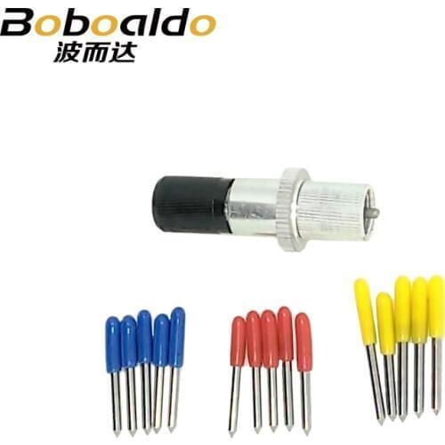 1 Roland holder + 15pcs 30/45/60 degrees Roland Blade Cricut Cutting Plotter Vinyl Cutter Blades