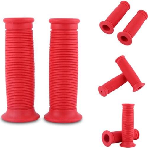 1Pair 22mm/25mm Rubber HandleBar Grip Hand Bar Grips Universal Motorcycle Handlebars Vintage Hand Grips Motocross Motorcycle New