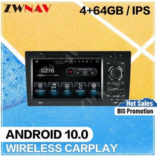 2 Din carplay Android 10 screen ar DVD player For AUDI A8 1994-2003 GPS Navigation Multimedia Auto Audio Radio Stereo Head unit