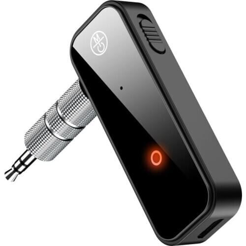 2 in 1 Wireless Bluetooth 5.0 Receiver Transmitter Adapter 3.5mm Jack For Car Music Audio Aux Headphone Reciever Handsfree