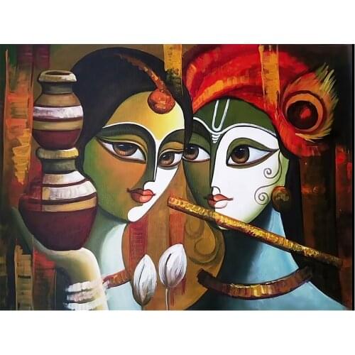 Abstract Figure Portrait Canvas Painting Wall Art Posters And Prints Modern Wall Art Pictures Room Decor