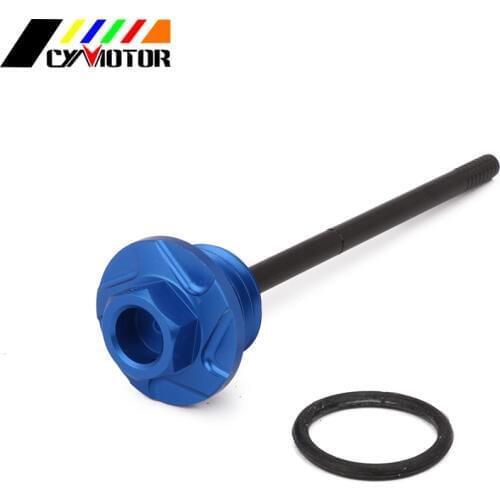 Motorcycle CNC Aluminum Engine Oil Dipstick Filter Plugs For YAMAHA ATV BANSHEE YFZ350 YFZ 350 87 88 89 90 91 92 93 94 1995-2006