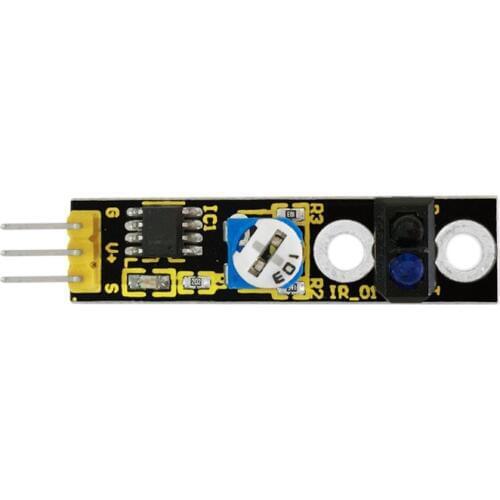 Free shipping !Keyestudio Line Tracking Sensor module white/black line detector for Arduino UNO R3 MEGA 2560 R3