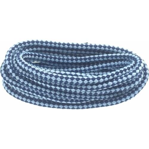 Coolstring Simplify Blue Grey Shoe Ropes 4.5MM Men Women Sneaker 2020 Trendy Unisex Circular Laces For Kids&Adults 60-180CM Cord