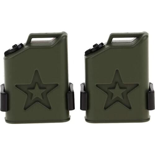 Decoration Accessory Plastic Mini Fuel Tank for 1/10 Scale RC Rock Crawler Axial Wraith SCX10 90046 RC4WD Truck Car