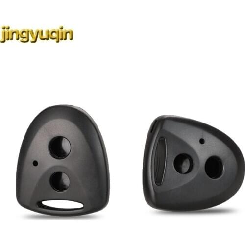Jingyuqin Remote Car Key Shell For Toyota Avanza Calya wigo Fit Daihatsu Xenia Ayla Sigra Key Fob Sleeve Replacement