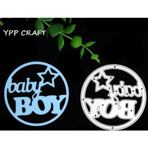 YPP CRAFT Baby Boy Metal Cutting Dies Stencils for DIY Scrapbooking/photo album Decorative Embossing DIY Paper Cards