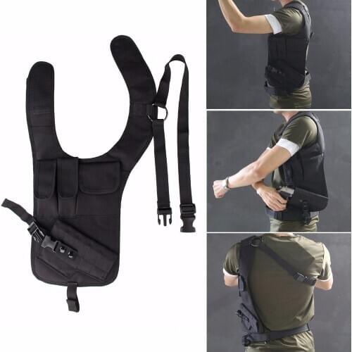 Outdoor Portable Hidden Security Multifunction Tactical Climbing Hunting Hidden Underarm Shoulder Pistol Holsters Holder