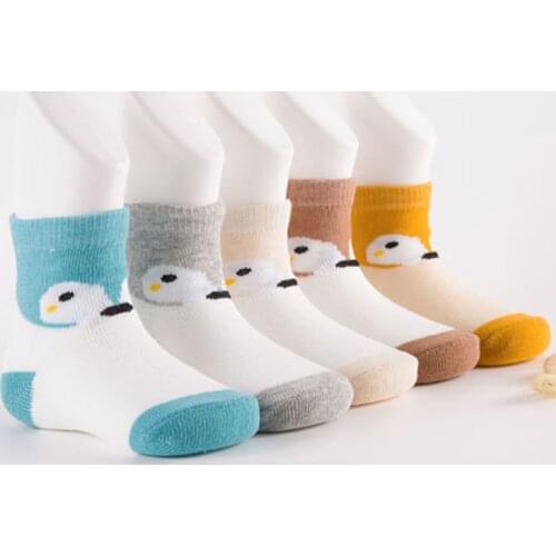 Newborn Baby Socks spring Fall three-dimensional Cartoon Fox Boat Socks Boy Girl Breathable Cotton Socks Private Sockken