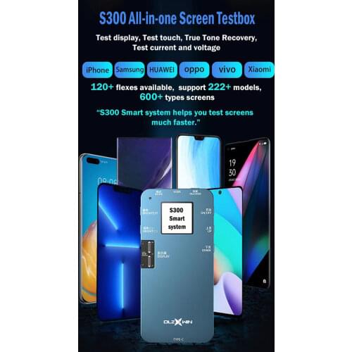 Display Digitizer LCD Tester Tool Box with PCB Board For iPhone 6S X XS XR XS MAX 12 Test Motherboard Touch Screen 3D Touch Test