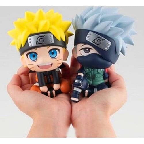 Look Up Anime Hatake Kakashi Naruto Uzumaki PVC Action Figure Model Collection Toys