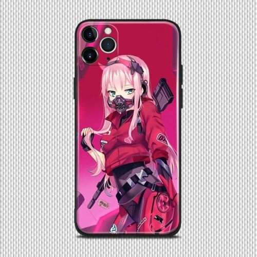 Zero two 002 DARLING in the FRANXX fashion For iPhone se 6 6s 7 8 plus x xr xs 11 pro max soft silicone phone case cover shell