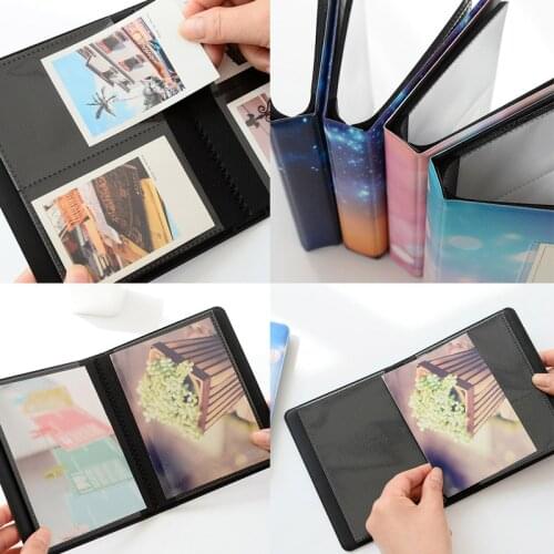 1 Pcs Photo Book Album 64 Pockets 3 Inch Storage Name Card Holder for Instax Mini RERI889