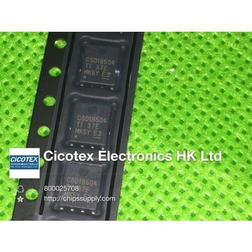 10pcs/lot CSD18504Q5AT 18504 SON5x6 MOSFET N-CHANNEL 40V 50A 8VSON