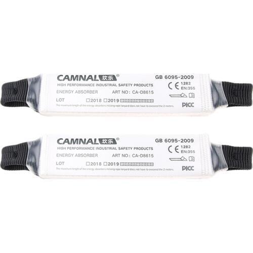 2x Climbing Energy Absorbing Lanyard Shock Absorber Rope Fall Protection