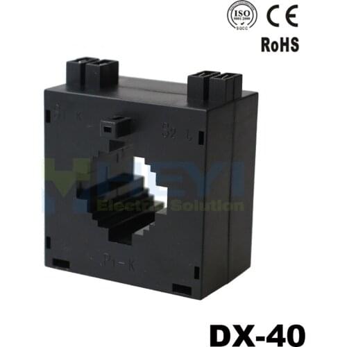 3PCS DX-40 Class 0.5 encapsulated current transformer 150A 200A 300A 400A 500A 800A 1000A metering current transformer