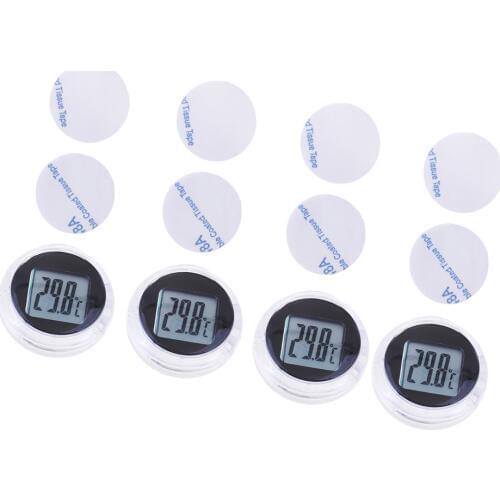 4x Waterproof Temp Meter Digital Temperature Gauges For Car Truck Motorcycle